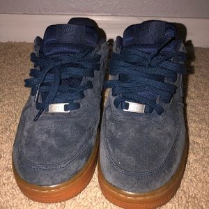 Suede Air Force ones